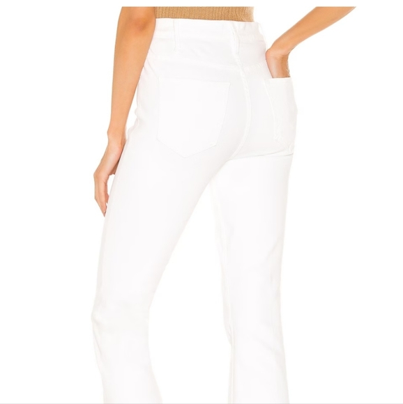 MOTHER High Rise White Jeans - Picture 2 of 6